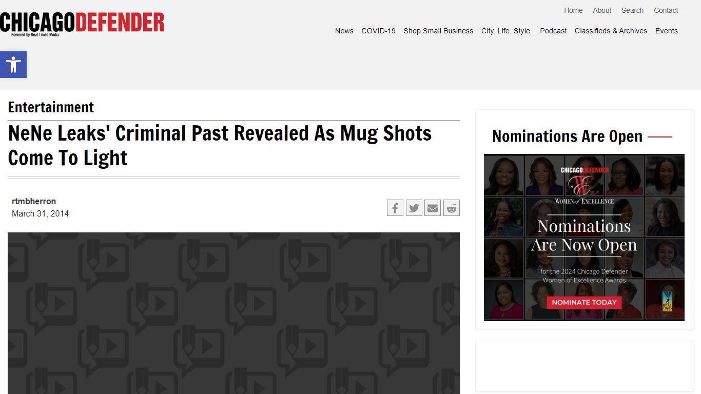 NeNe Leaks' Criminal Past Revealed As Mug Shots Come To Light